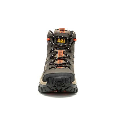 Bota Cat Invader Mid Vent CT Bungee Cord - Gris