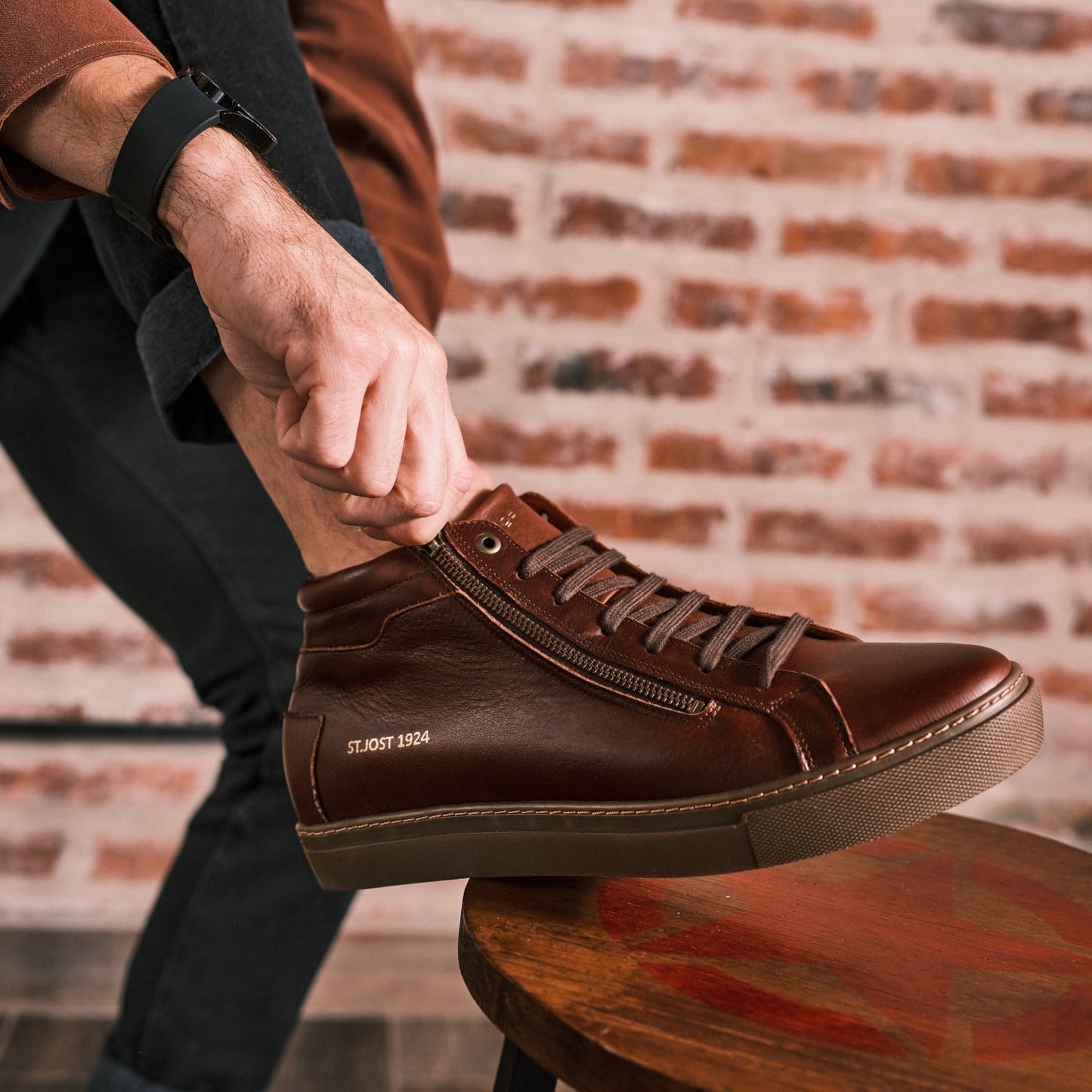 ZAPATILLA ALBERT CHOCOLATE